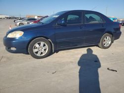 2005 Toyota Corolla CE en venta en Grand Prairie, TX