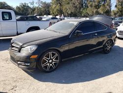 Salvage cars for sale at Ocala, FL auction: 2015 Mercedes-Benz C 250