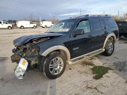 Salvage cars for sale at Indianapolis, IN auction: 2006 Ford Explorer Eddie Bauer