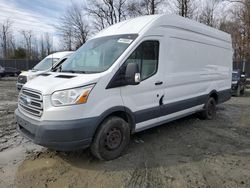 Salvage trucks for sale at Waldorf, MD auction: 2016 Ford Transit T-350