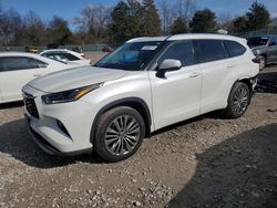 Salvage cars for sale at Madisonville, TN auction: 2021 Toyota Highlander Platinum