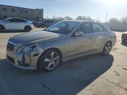 Salvage cars for sale at Wilmer, TX auction: 2010 Mercedes-Benz E 350 4matic