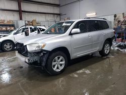 Salvage cars for sale from Copart Rogersville, MO: 2010 Toyota Highlander