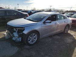 Salvage cars for sale at Indianapolis, IN auction: 2022 Chevrolet Malibu LT