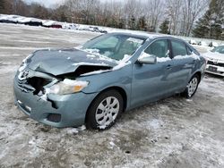 Salvage cars for sale at North Billerica, MA auction: 2010 Toyota Camry Base