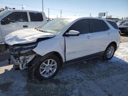 Salvage cars for sale at Oklahoma City, OK auction: 2022 Chevrolet Equinox LT