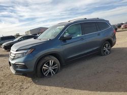 Salvage cars for sale at Amarillo, TX auction: 2018 Honda Pilot Exln