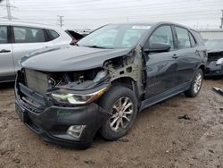 Salvage cars for sale at Elgin, IL auction: 2018 Chevrolet Equinox LS