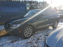 Salvage cars for sale at North Billerica, MA auction: 2018 Volkswagen Tiguan SE