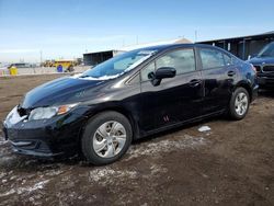 Honda Civic salvage cars for sale: 2015 Honda Civic LX