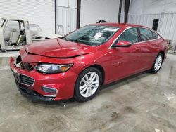 Salvage cars for sale at Cahokia Heights, IL auction: 2016 Chevrolet Malibu LT