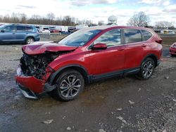 Salvage cars for sale at Hillsborough, NJ auction: 2021 Honda CR-V EX