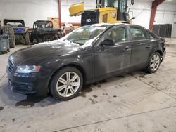 Salvage cars for sale at Center Rutland, VT auction: 2011 Audi A4 Premium