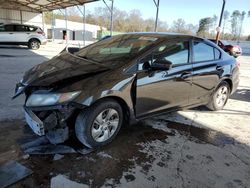 Salvage cars for sale at Cartersville, GA auction: 2014 Honda Civic LX