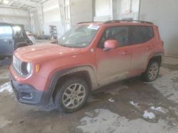 Jeep Renegade Latitude salvage cars for sale: 2018 Jeep Renegade Latitude