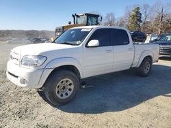 Salvage cars for sale at Concord, NC auction: 2005 Toyota Tundra Double Cab Limited