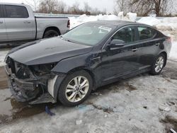 Salvage cars for sale from Copart London, ON: 2013 KIA Optima EX