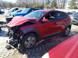 Salvage cars for sale at North Billerica, MA auction: 2021 Hyundai Kona Ultimate