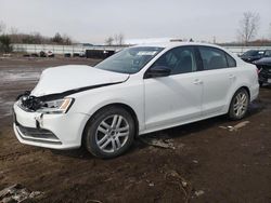 Salvage cars for sale at Columbia Station, OH auction: 2015 Volkswagen Jetta Base