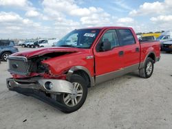 Salvage cars for sale from Copart Houston, TX: 2006 Ford F150 Supercrew