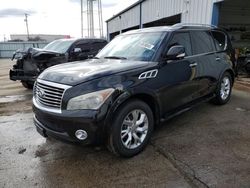 Salvage cars for sale at Chicago Heights, IL auction: 2013 Infiniti QX56