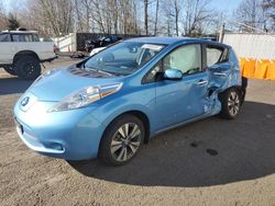 Carros salvage sin ofertas aún a la venta en subasta: 2014 Nissan Leaf S