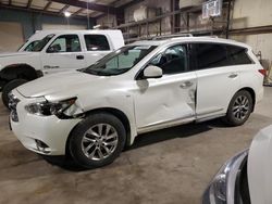 Salvage cars for sale at Eldridge, IA auction: 2015 Infiniti QX60