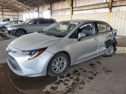 Toyota salvage cars for sale: 2022 Toyota Corolla LE