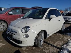 Salvage cars for sale at Bridgeton, MO auction: 2012 Fiat 500 POP