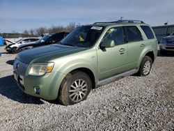 Salvage cars for sale at Lawrenceburg, KY auction: 2008 Mercury Mariner Premier