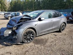 Tesla Model y salvage cars for sale: 2021 Tesla Model Y