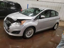 Salvage cars for sale at Lansing, MI auction: 2014 Ford C-MAX SE