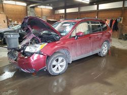 Salvage cars for sale at Ebensburg, PA auction: 2016 Subaru Forester 2.5I Premium