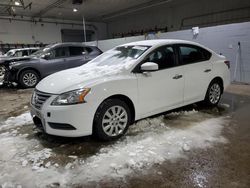 Vehiculos salvage en venta de Copart Candia, NH: 2015 Nissan Sentra S