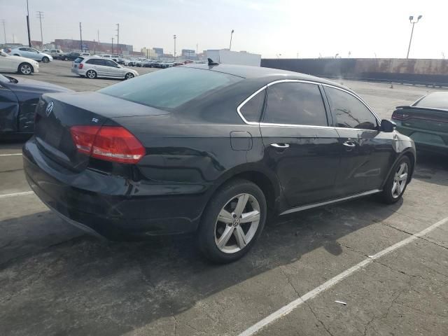 2013 Volkswagen Passat SE