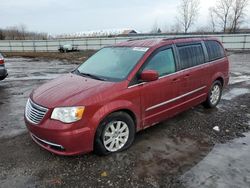 Salvage cars for sale at Columbia Station, OH auction: 2015 Chrysler Town & Country Touring