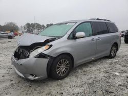 Salvage cars for sale at Loganville, GA auction: 2013 Toyota Sienna XLE