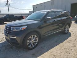 Salvage cars for sale at Jacksonville, FL auction: 2022 Ford Explorer XLT