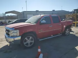 Salvage trucks for sale at Lebanon, TN auction: 2012 Chevrolet Silverado K1500 LT