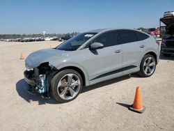 Salvage cars for sale at Houston, TX auction: 2024 Audi Q4 E-TRON Sportback Prestige