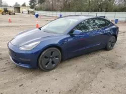 Salvage cars for sale at Knightdale, NC auction: 2021 Tesla Model 3