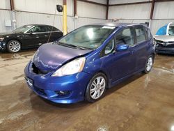 Honda salvage cars for sale: 2010 Honda FIT Sport