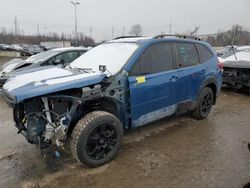 Salvage cars for sale at Bridgeton, MO auction: 2022 Subaru Forester Wilderness