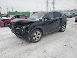 Salvage cars for sale at Elgin, IL auction: 2017 Lexus NX 300H