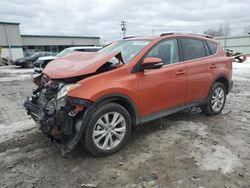 Salvage cars for sale at Leroy, NY auction: 2015 Toyota Rav4 Limited