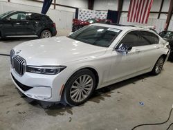 Salvage cars for sale at Byron, GA auction: 2020 BMW 740 I