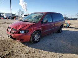 Salvage cars for sale at Pekin, IL auction: 2002 Dodge Grand Caravan Sport