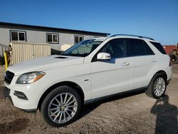 Mercedes-Benz m-Class salvage cars for sale: 2012 Mercedes-Benz ML 350 4matic