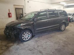 Salvage cars for sale at Ham Lake, MN auction: 2015 Chrysler Town & Country Touring