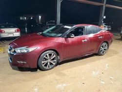 Carros salvage sin ofertas aún a la venta en subasta: 2017 Nissan Maxima 3.5S